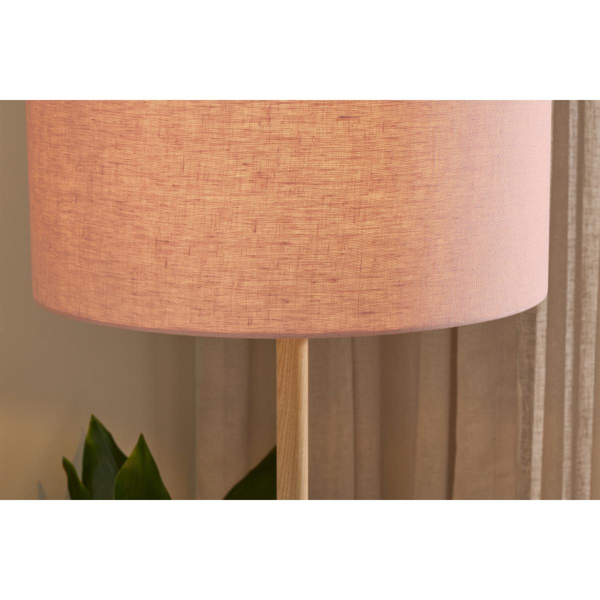 Brisa 100% Linen Lamp Shade, 40cm, Dusty Pink – image 4
