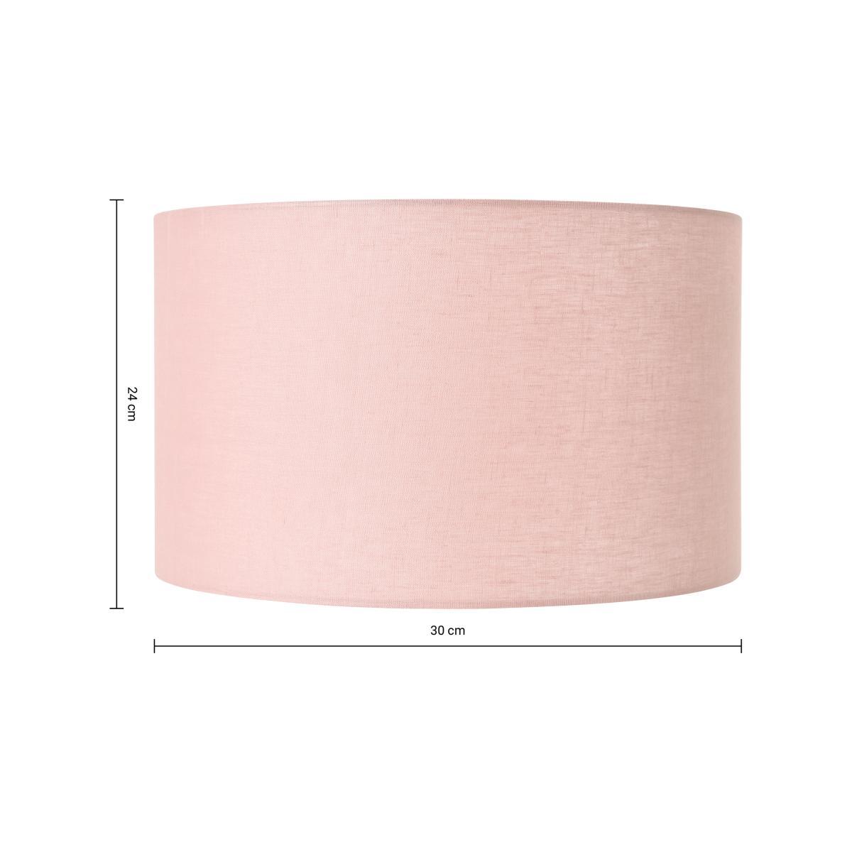 Brisa 100% Linen Lamp Shade, 40cm, Dusty Pink – image 8