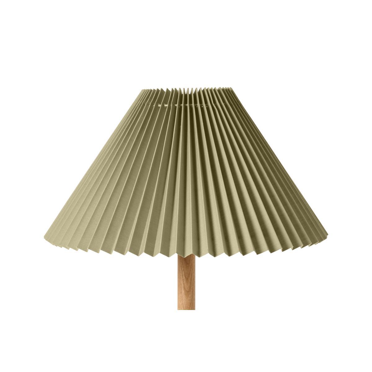 Pleat Lamp Shade, 40 cm, Pear Green – image 2