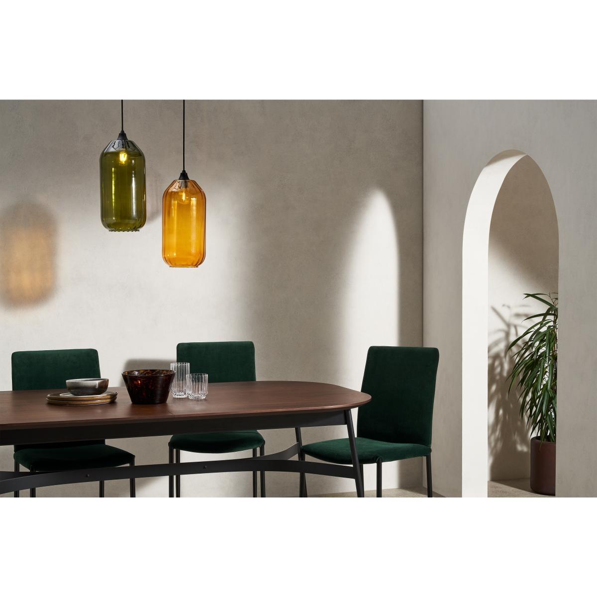 Andes Tall Lamp Shade, Emerald Green Glass – image 3