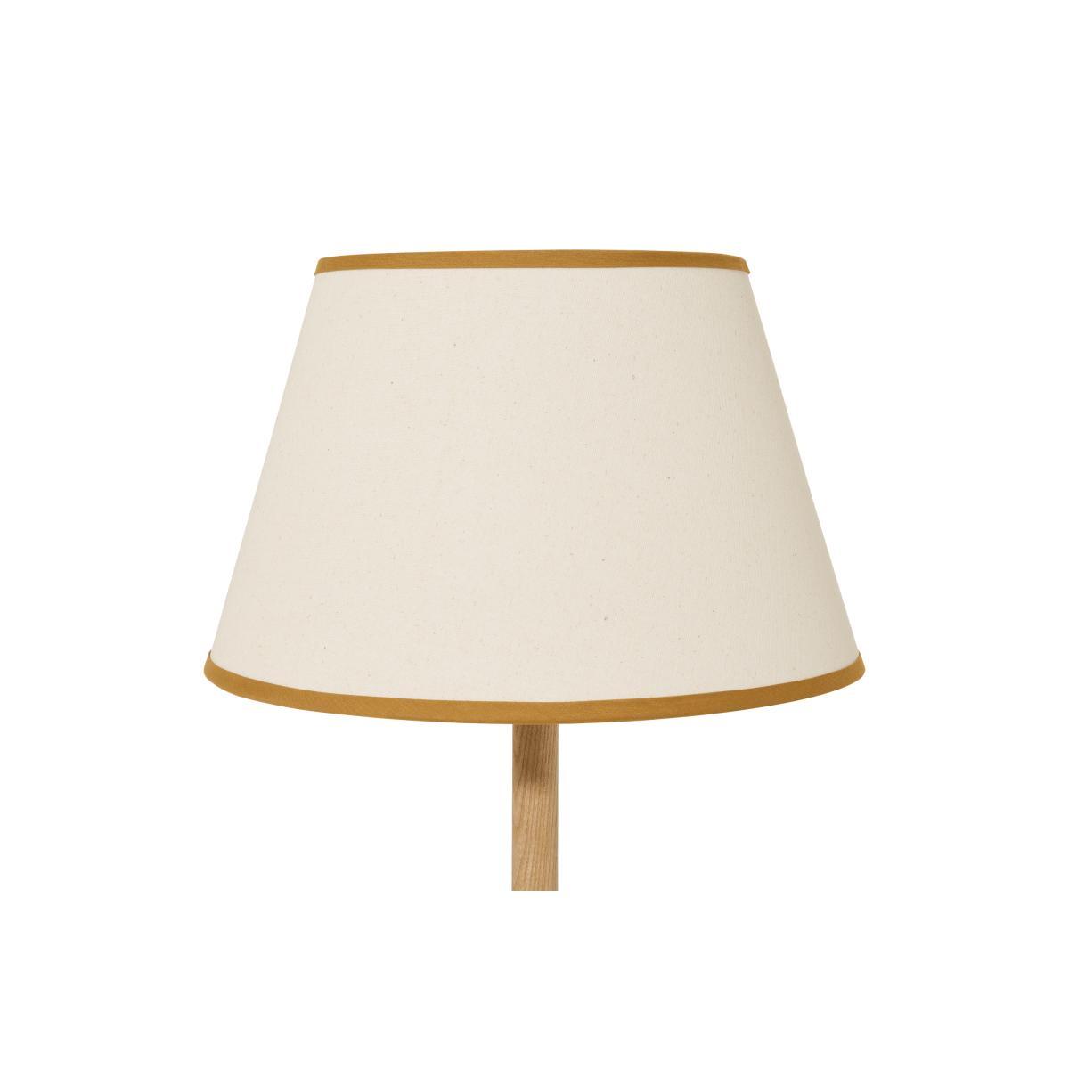 Larue Tapered Shade 35cm, Off-White & Dark Ochre – image 2