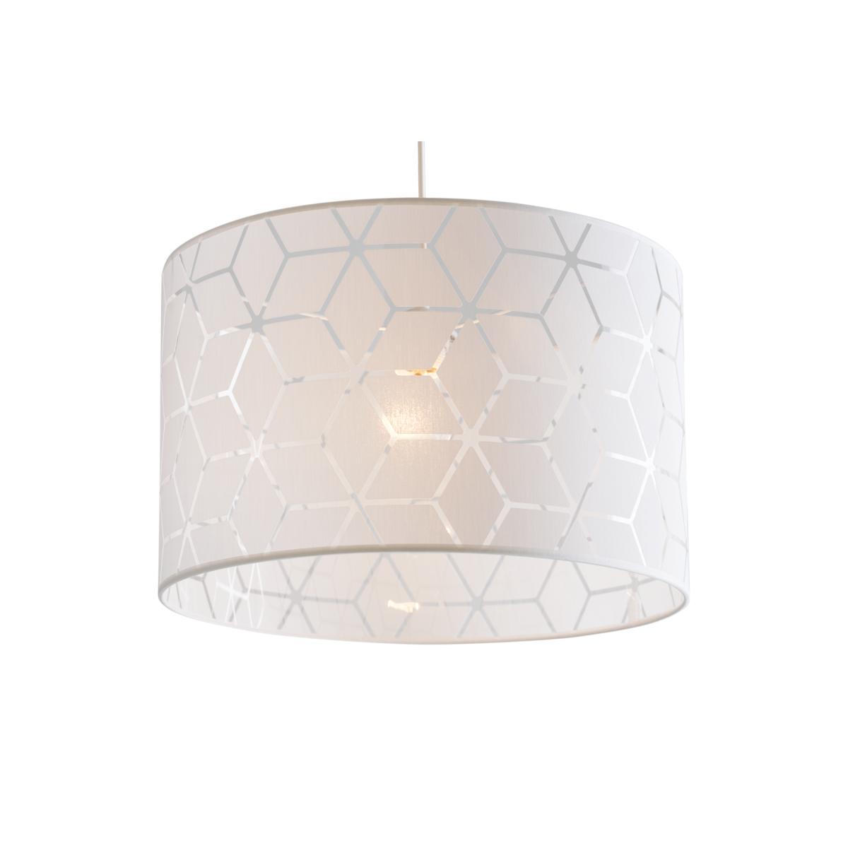 Hem Drum Lamp Shade, White – image 2