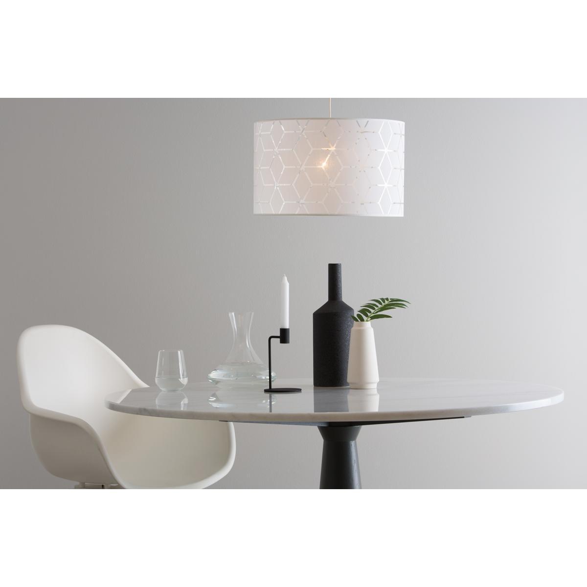 Hem Drum Lamp Shade, White – image 3