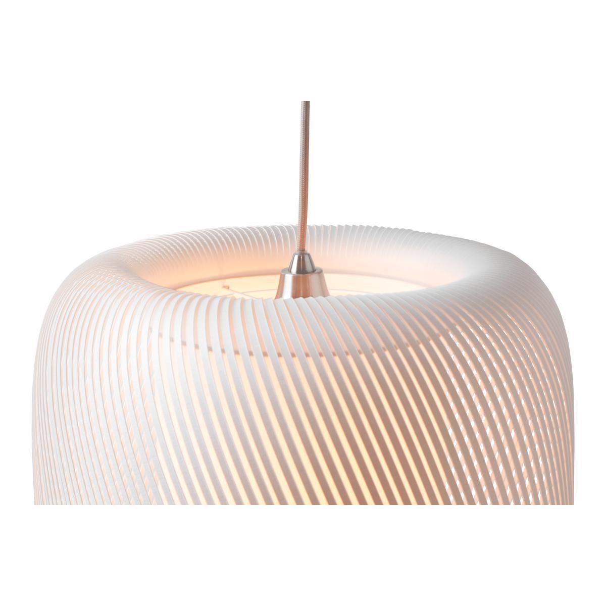 Penny Pendant Lamp Shade, Muted Grey – image 4