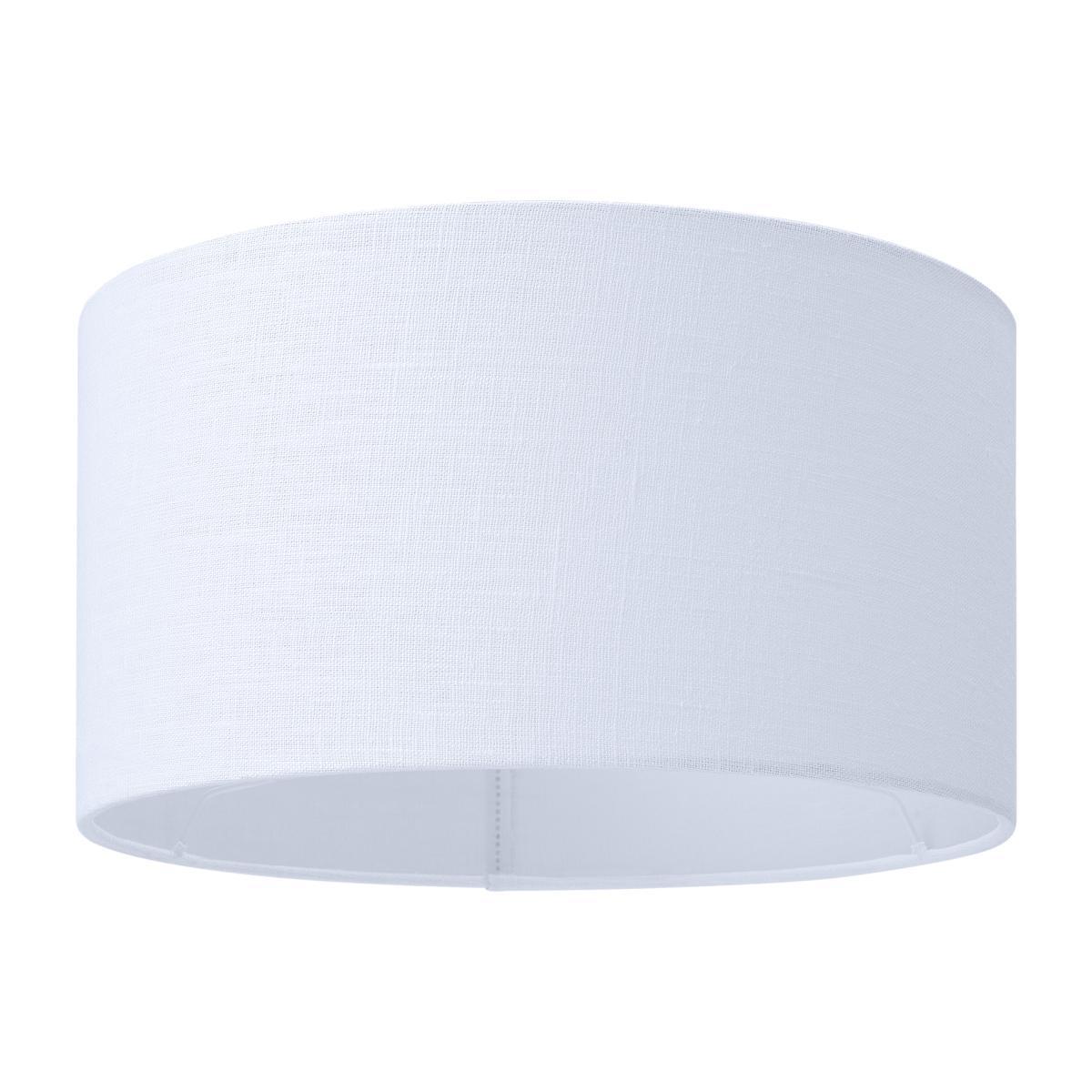 Porto Linen Lamp Shade, 30 x 16cm, White – image 1