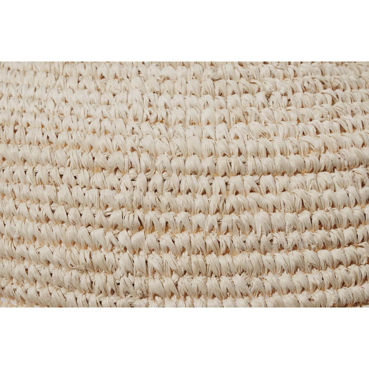 Danae Crocheted Lamp Shade, Natural Palm – image 7