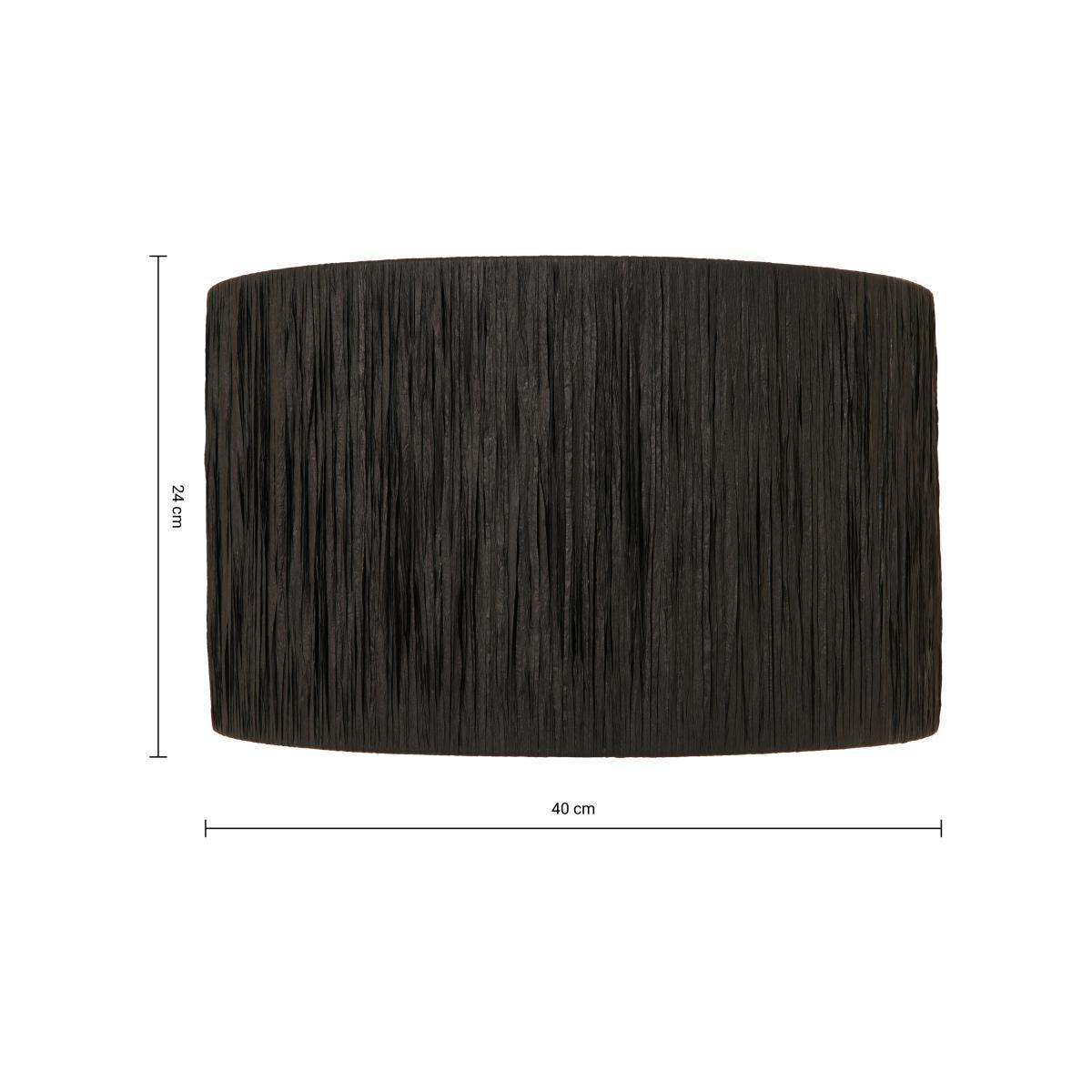 Cruz Shade, 40cm, Black Raffia – image 9