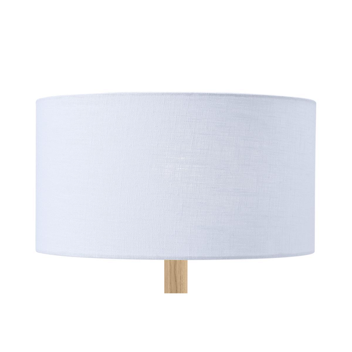 Porto Linen Lamp Shade, 40 x 24cm, White – image 4