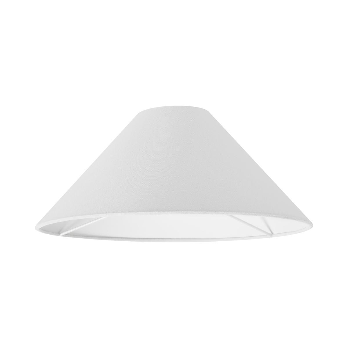 Aliz Textured Conical Shade, White Linen – image 2