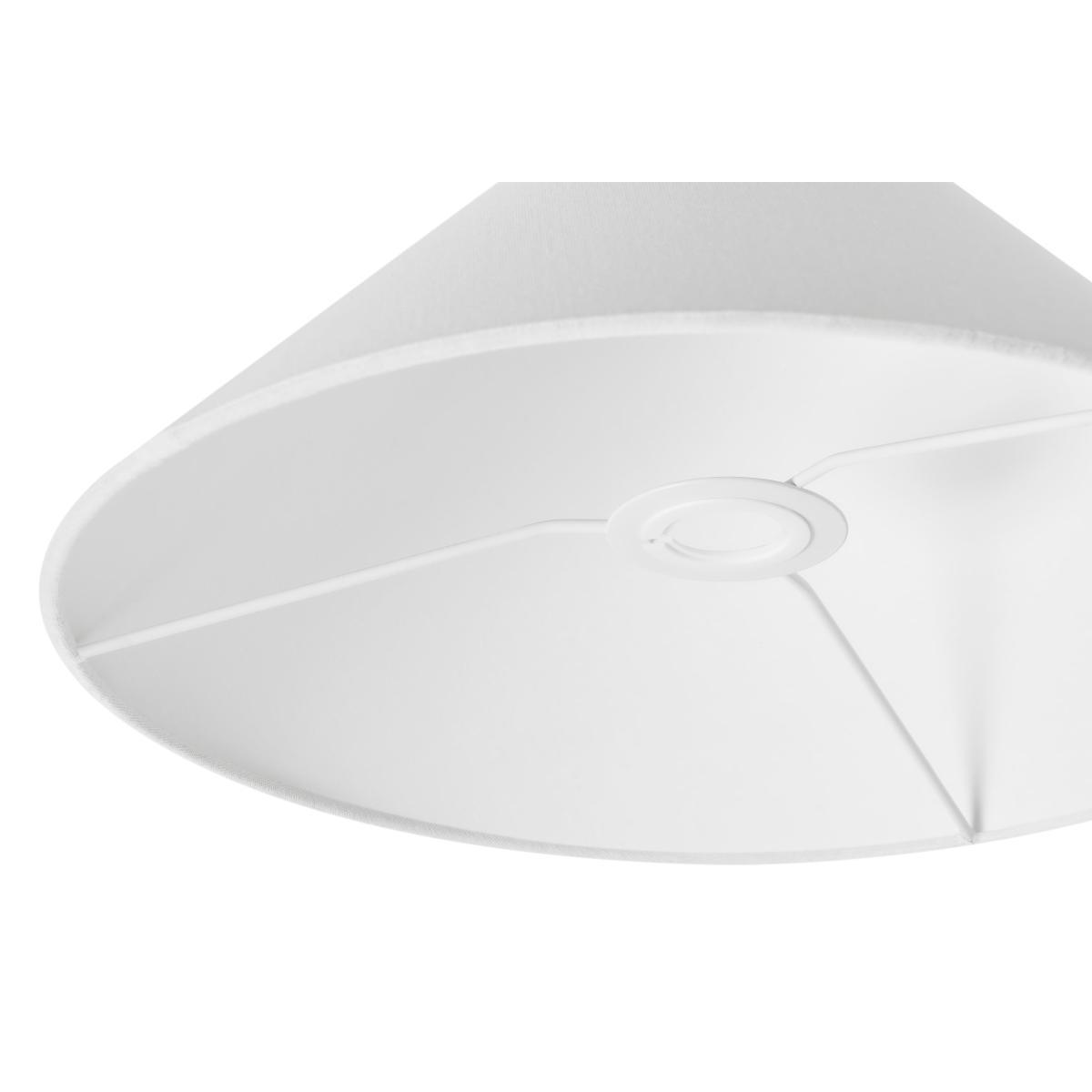 Aliz Textured Conical Shade, White Linen – image 6