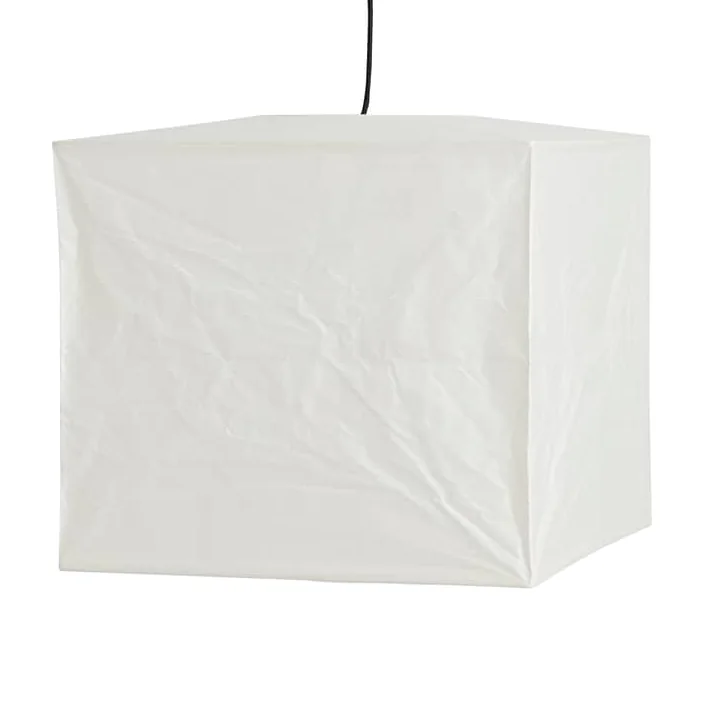 Paper Shade Cube Lampshade paper white / 45 x 45 x H 40 cm - Hay – image 1