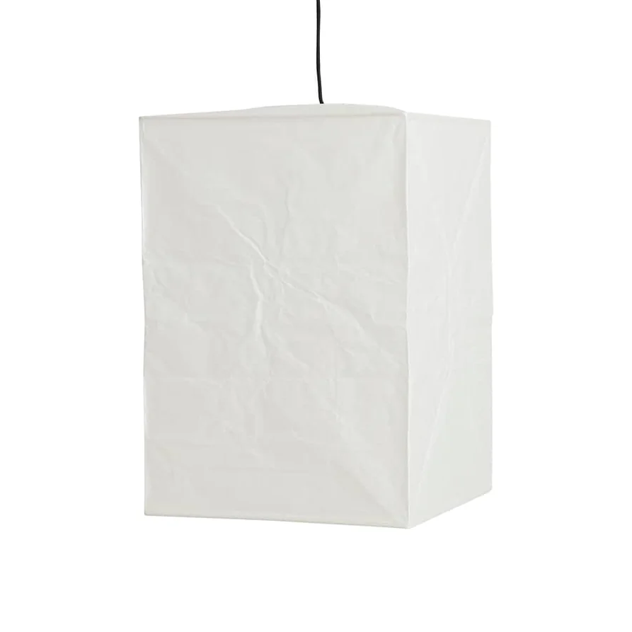Paper Shade Cube Lampshade paper white / 38 x 38 x H 55 cm - Hay – image 1