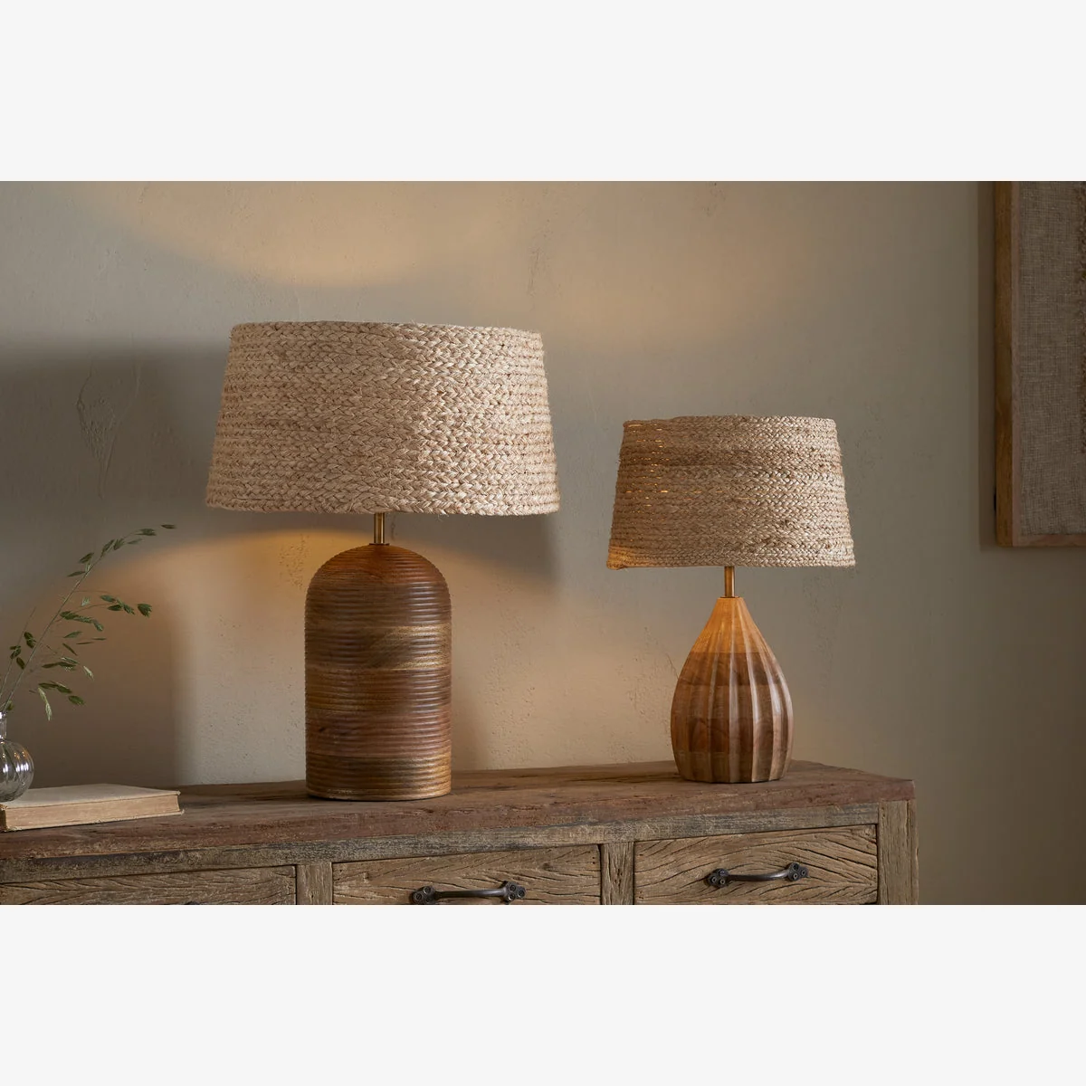 nkuku Pisang Natural Lampshade | Shades | Large – image 1