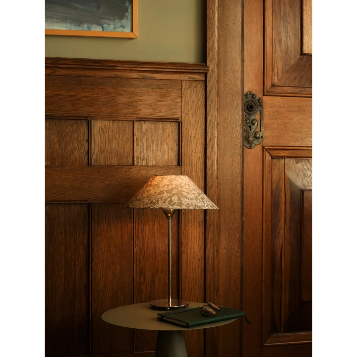 Watt & Veke Flat shade lampshade Honeysuckle beige Ø30x9 cm – image 2