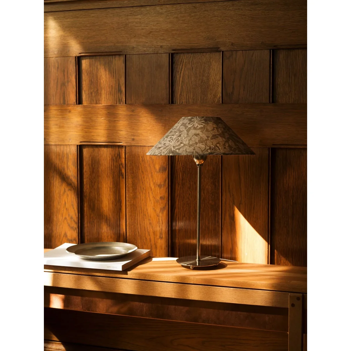 Watt & Veke Flat shade lampshade Honeysuckle beige Ø30x9 cm – image 4