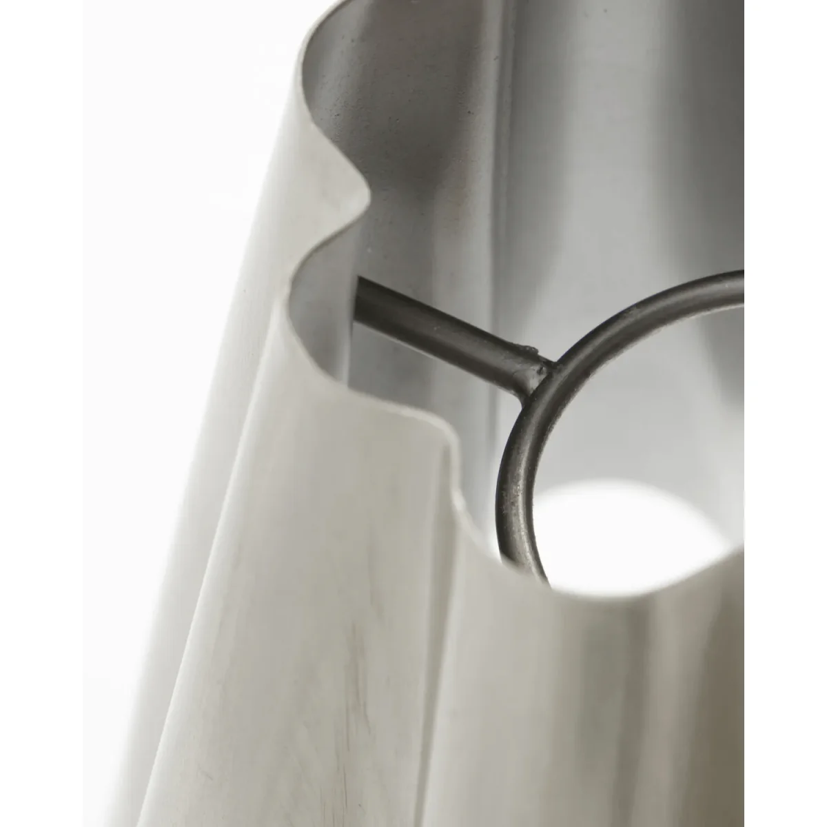 House Doctor Flola lampshade Brushed silver colour Ø16x16 cm – image 3