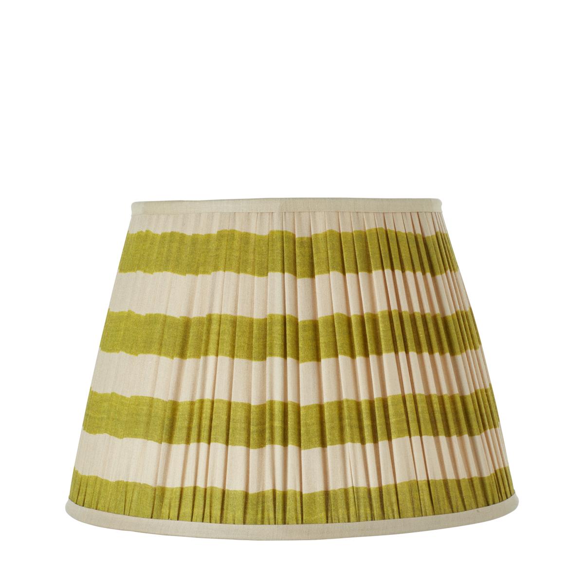45cm Warna Silk Pleated Lampshade - Lime – image 2