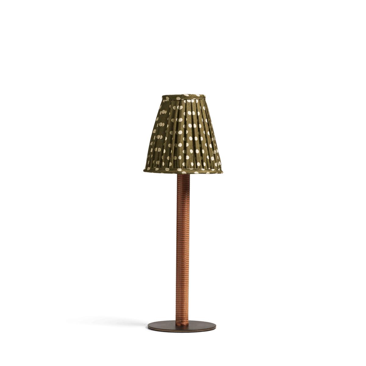 Olira Wireless Table Lamp and Emily Shade - Green – image 2