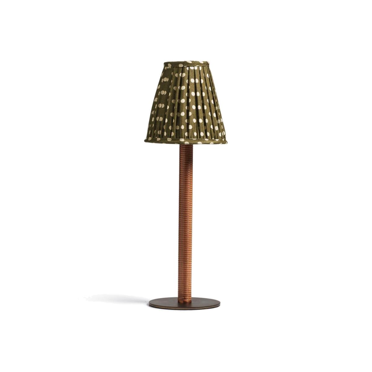 Olira Wireless Table Lamp and Emily Shade - Green – image 1