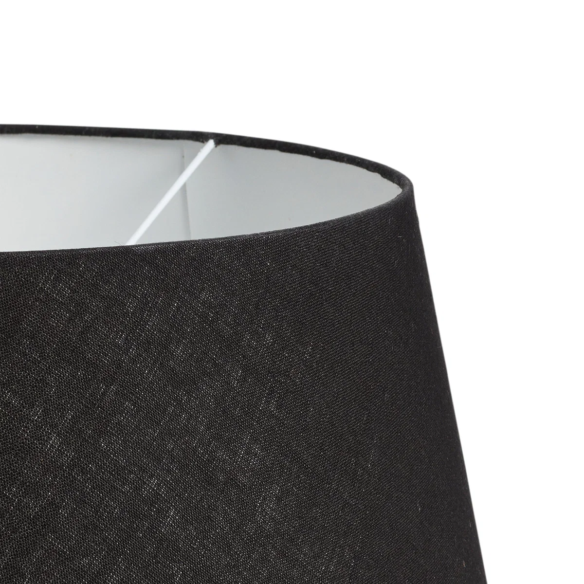 OKA, Drum Linen Lampshade 35cm - Black, Lampshades, Linen – image 2
