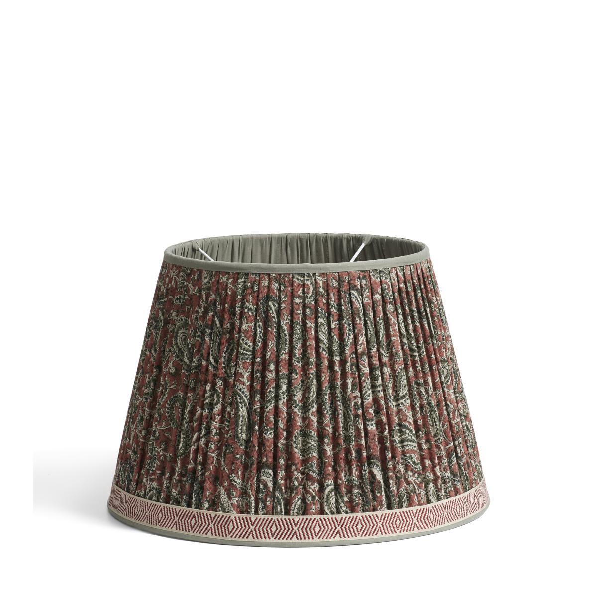 X Cabana Ambi Lampshade 45cm - Paprika/Moss – image 2