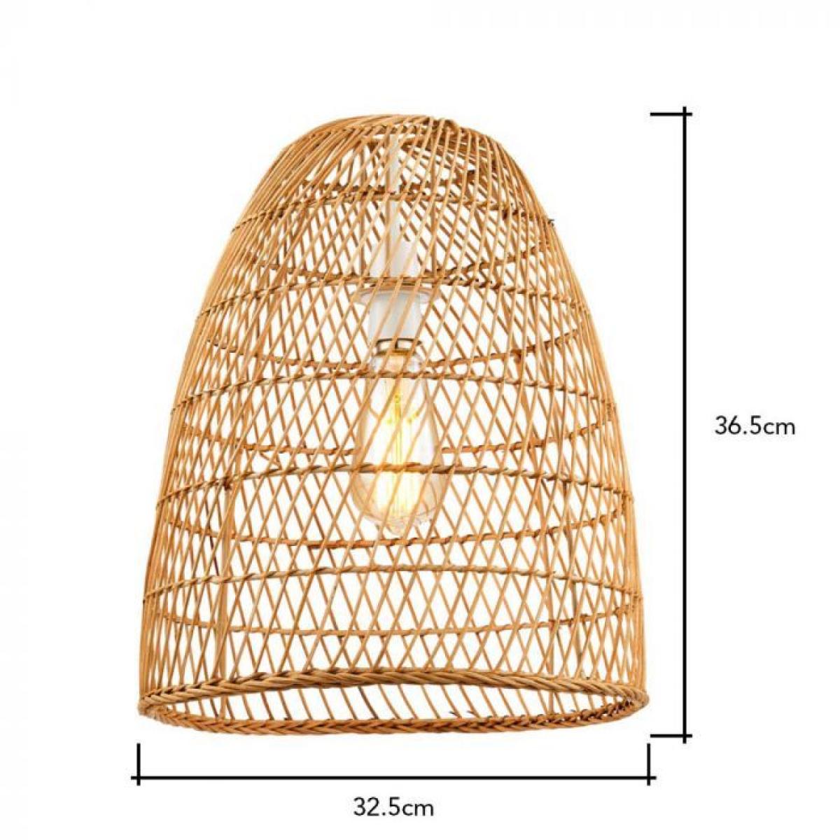 BHS Rattan Tall Dome Easyfit Shade Natural 30cm – image 4
