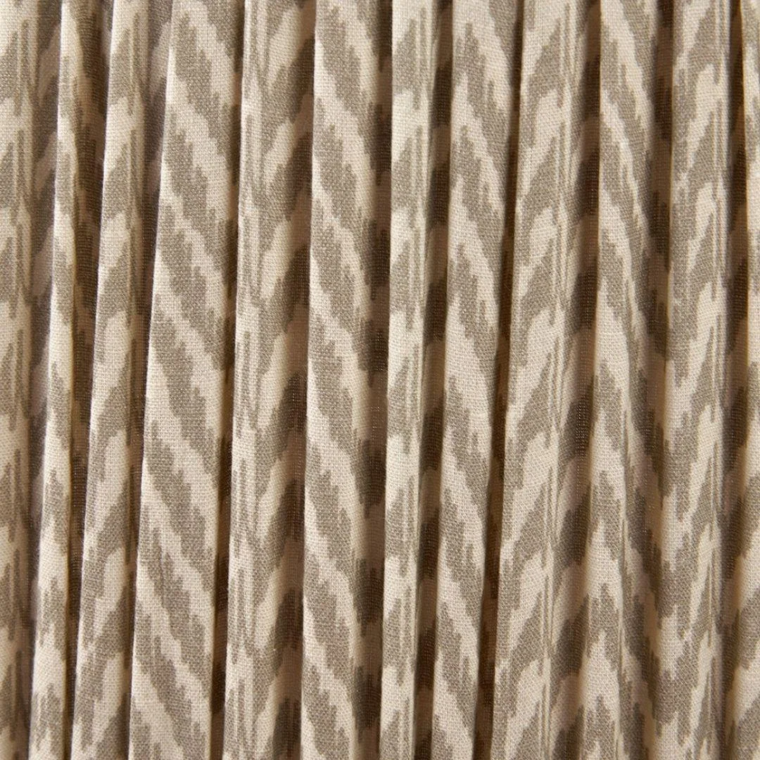 Vienna 30cm Taupe Chevron Pleated Shade – image 6