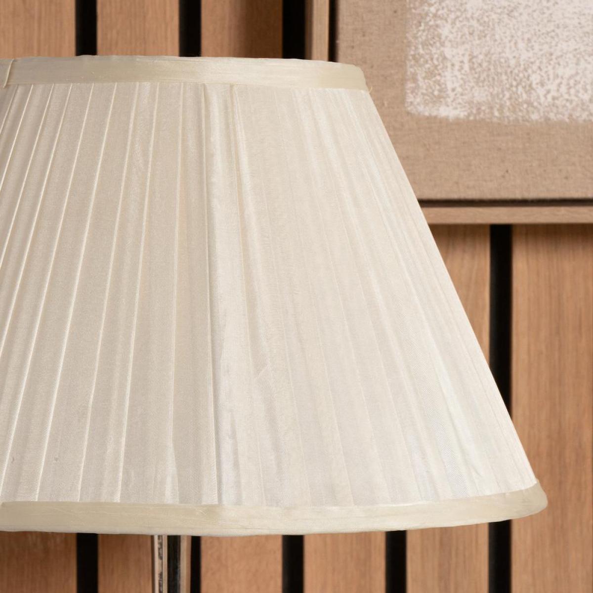 Bacall Pleated Almond 35cm Shade – image 2