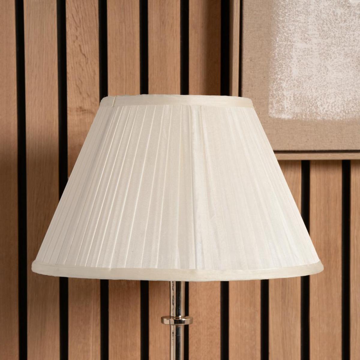 Bacall Pleated Almond 35cm Shade – image 1