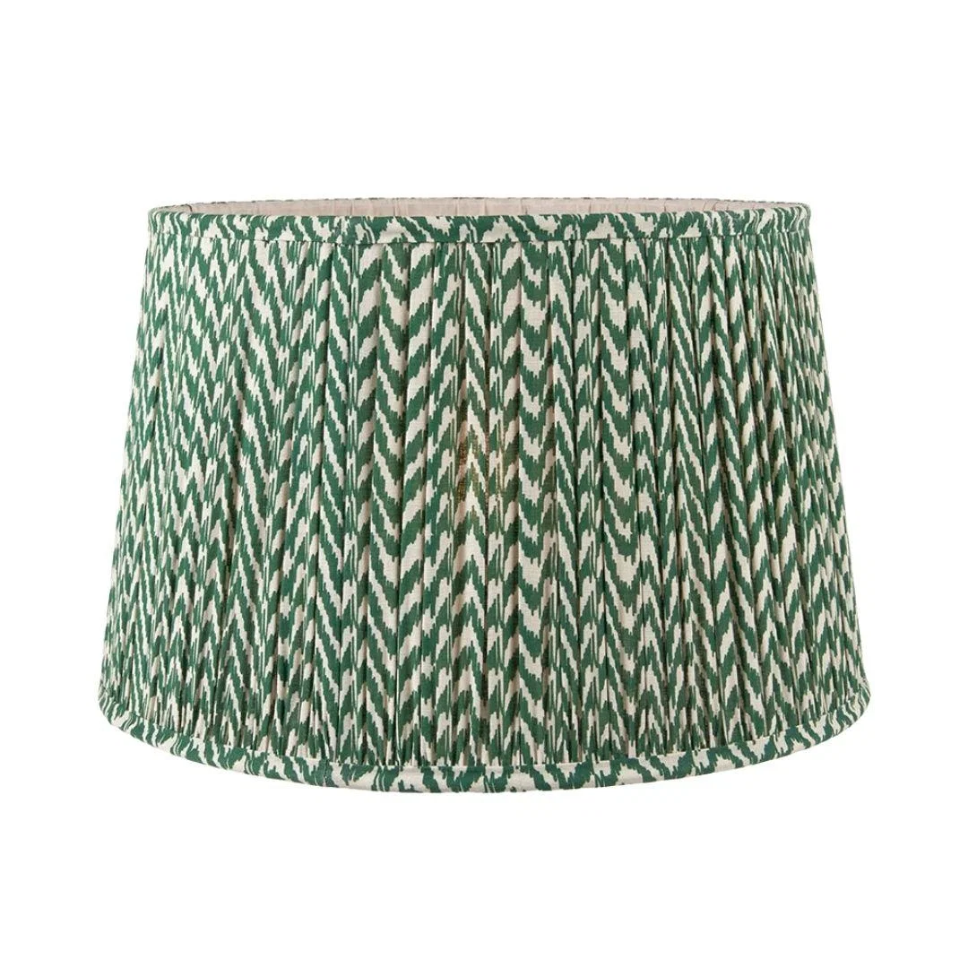 Vienna 40cm Green & White Chevron Shade – image 3