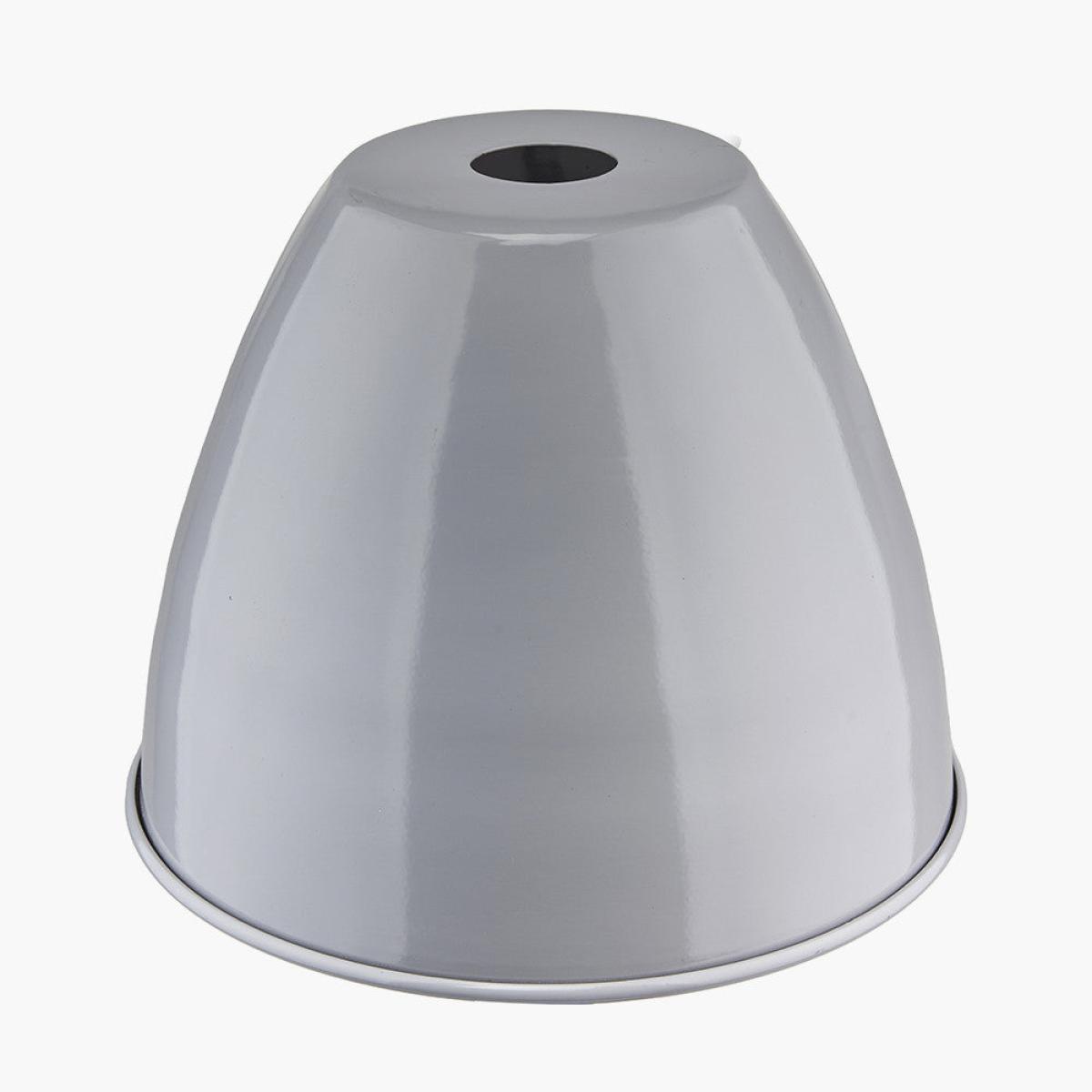Piccolo Grey Dome Pendant Shade – image 2