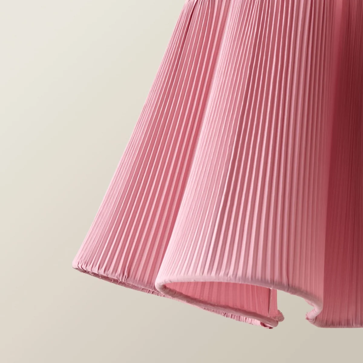 Jemima Pleated Scalloped Easy Fit Lamp Shade - Navy Blue / No - Pink – image 5