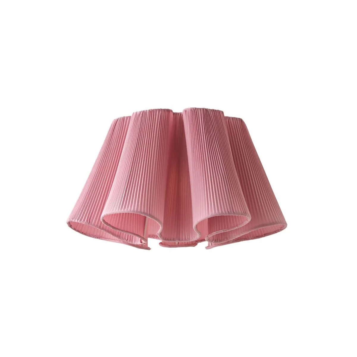 Jemima Pleated Scalloped Easy Fit Lamp Shade - Navy Blue / No - Pink – image 7