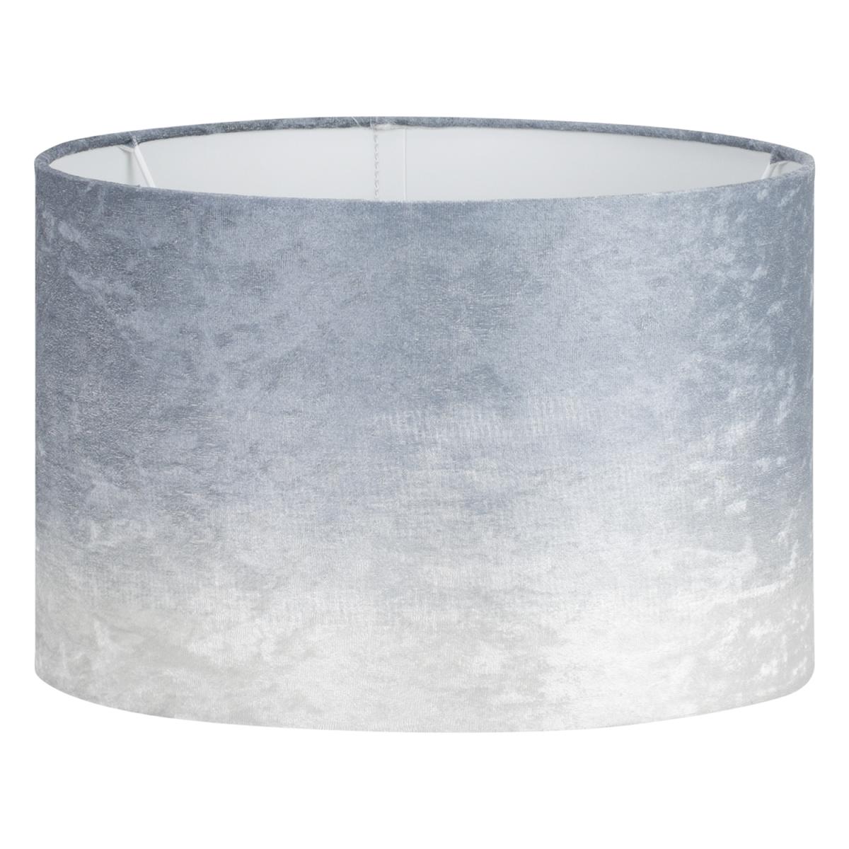 Ombre Effect Velvet Shade - Silver – image 2