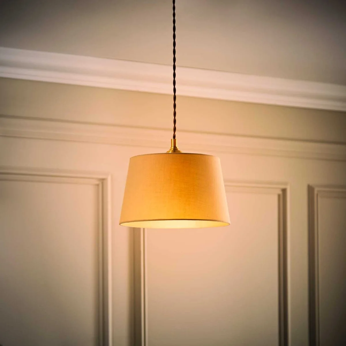 Aspen Small Tapered Ceiling Lamp Shade - Natural – image 1