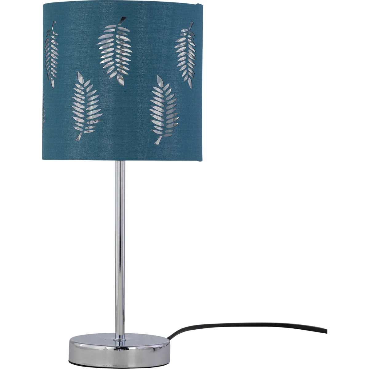 Fern Teal Cut Out 15.5cm Table Lamp Shade - Teal – image 3