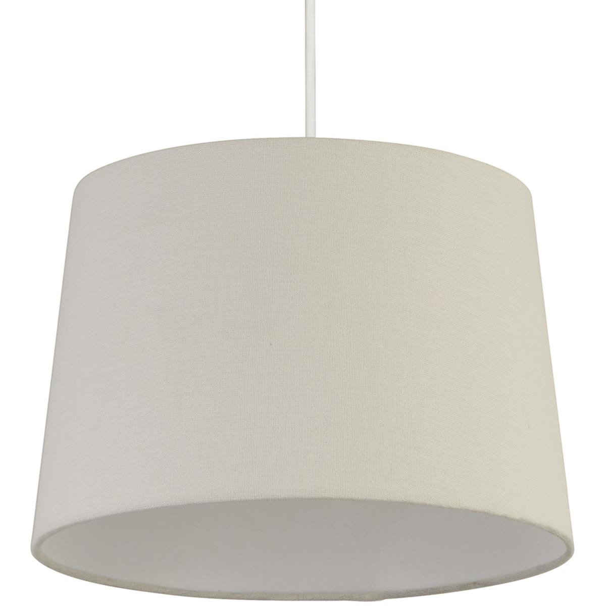 Ivory Tapered Linen Shade - White – image 3