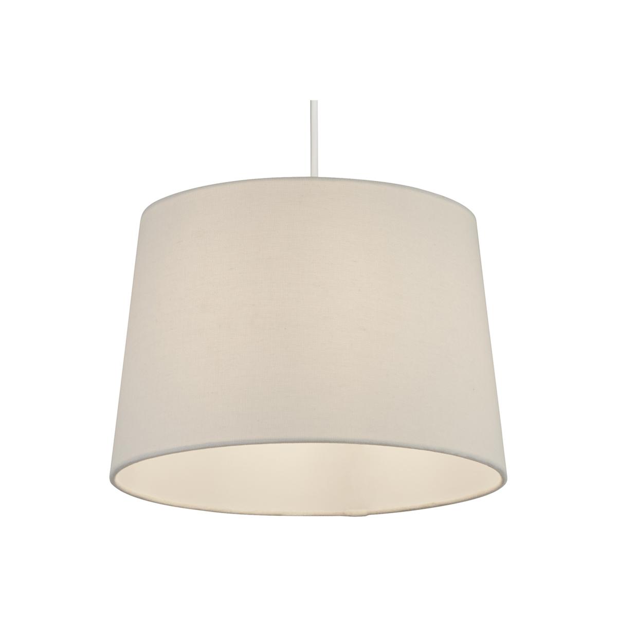 Ivory Tapered Linen Shade - White – image 1