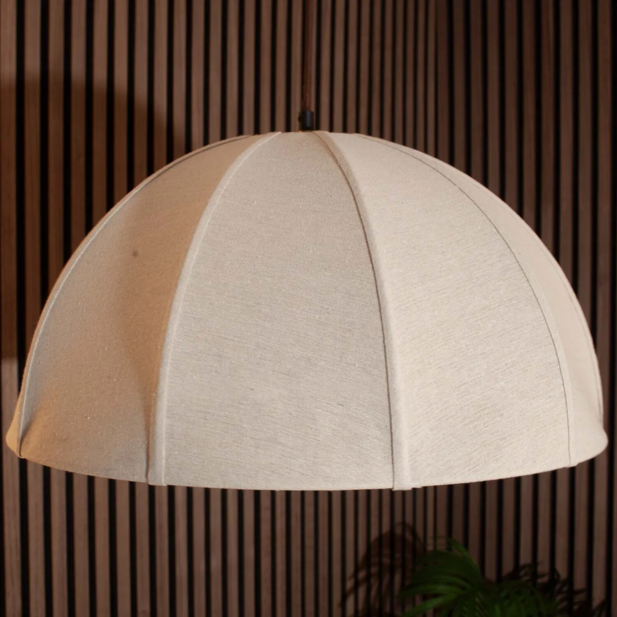 CGC Alessia Oatmeal Linen 50cm Dome Lampshade Handmade Easy-Fit - Oatmeal – image 5