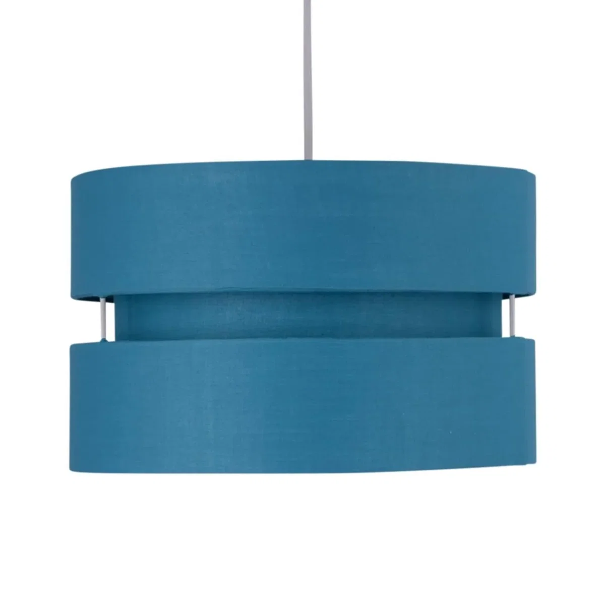 Pair Of Teal Layered Easy Fit Light Shades - Teal – image 3