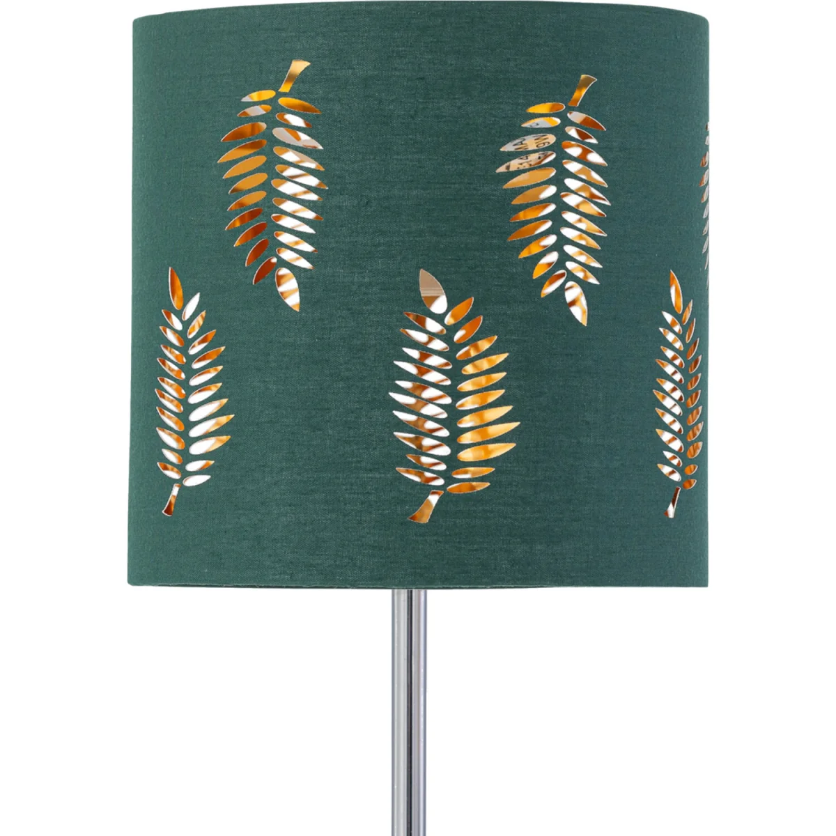 Fern Dark Green Cut Out 15.5cm Table Lamp Shade - Green – image 3