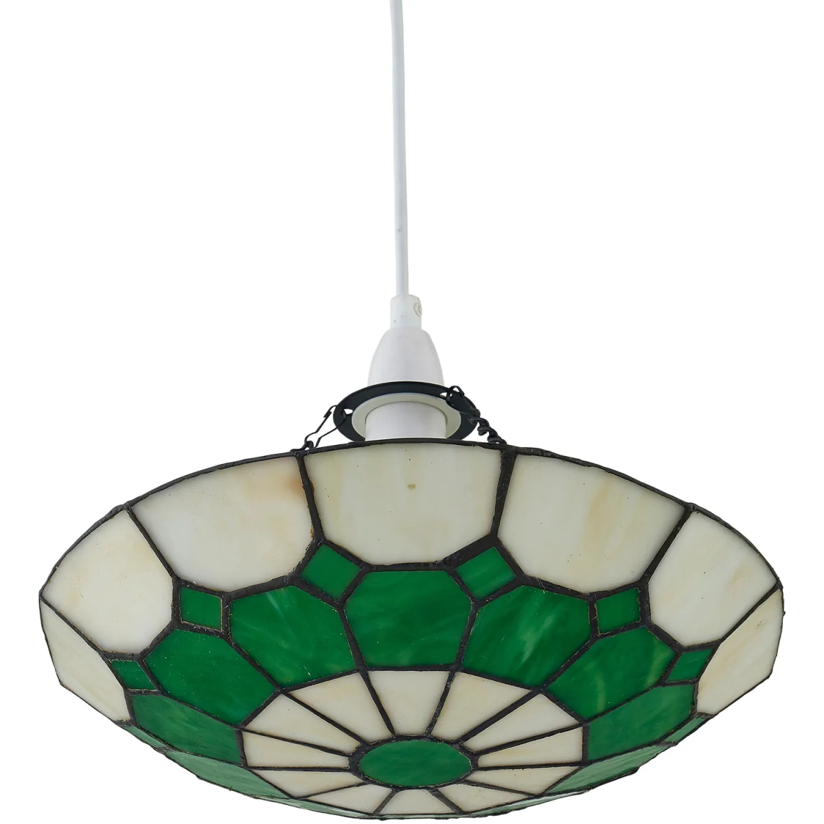 Totnes Easy Fit Glass Pendant Shade - Tiffany Decorated Glass – image 3