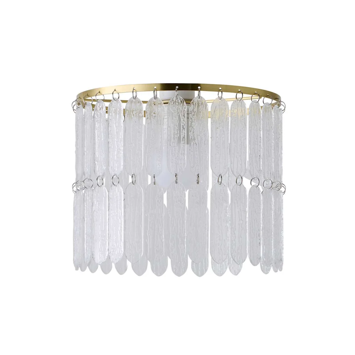 Aldgate Textured Acrylic Ceiling Lamp Shade - Gold / Metal – image 6