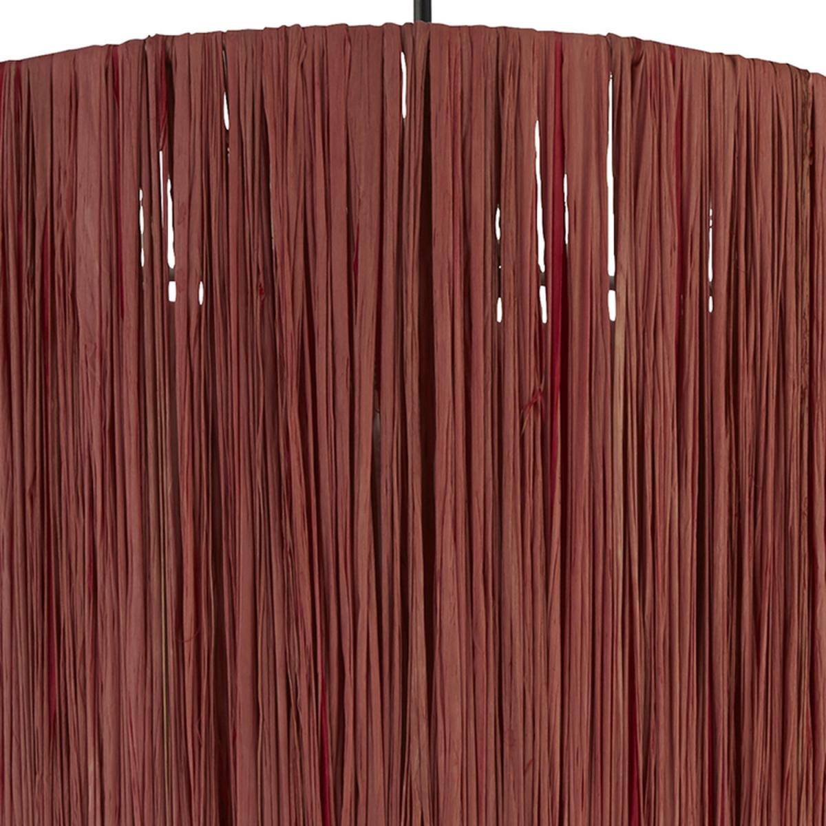 Medium Pink Raffia Shade  - Pink – image 3
