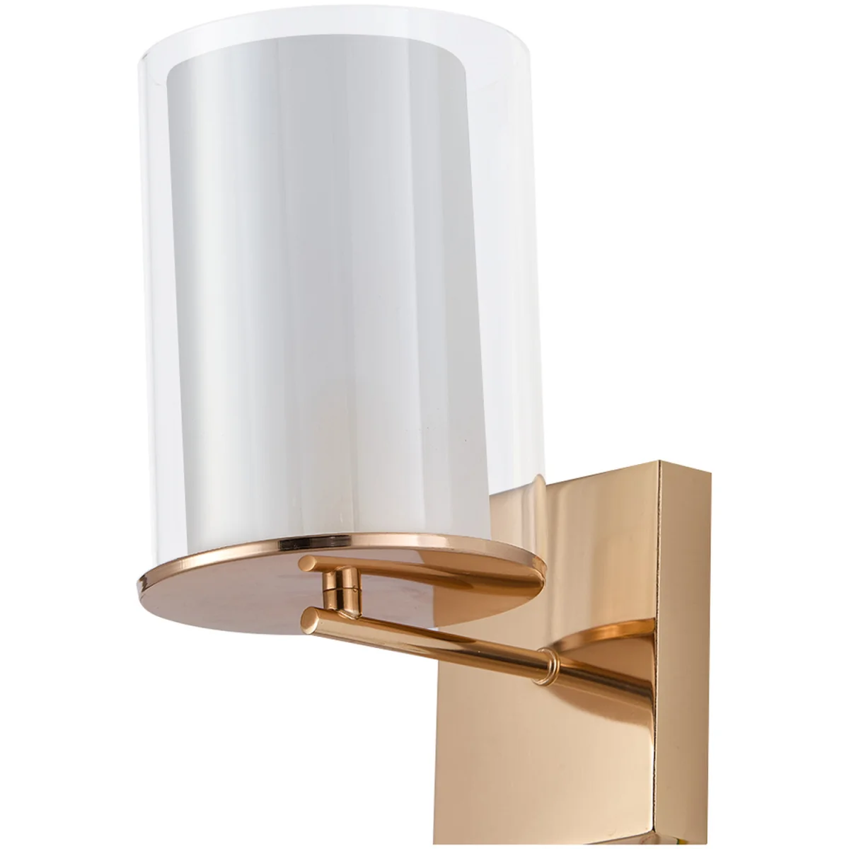 Durable Glass Lampshade Wall Light - Golden – image 4