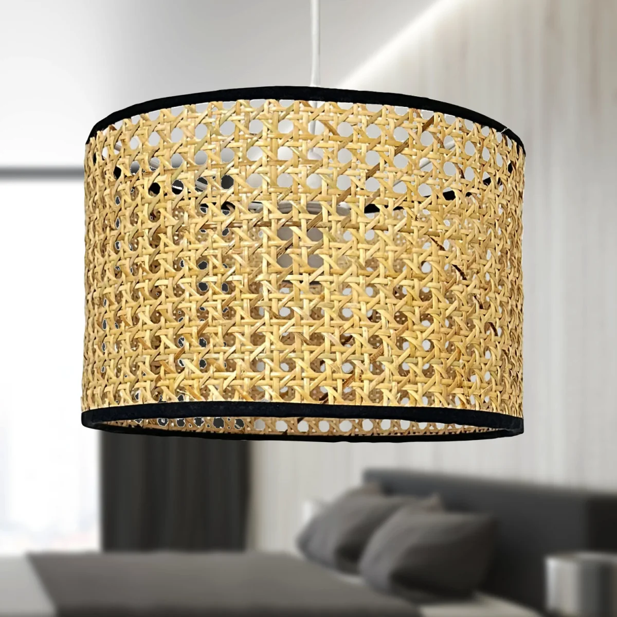 Kona Easy Fit Pendant Shade - Natural Rattan – image 6