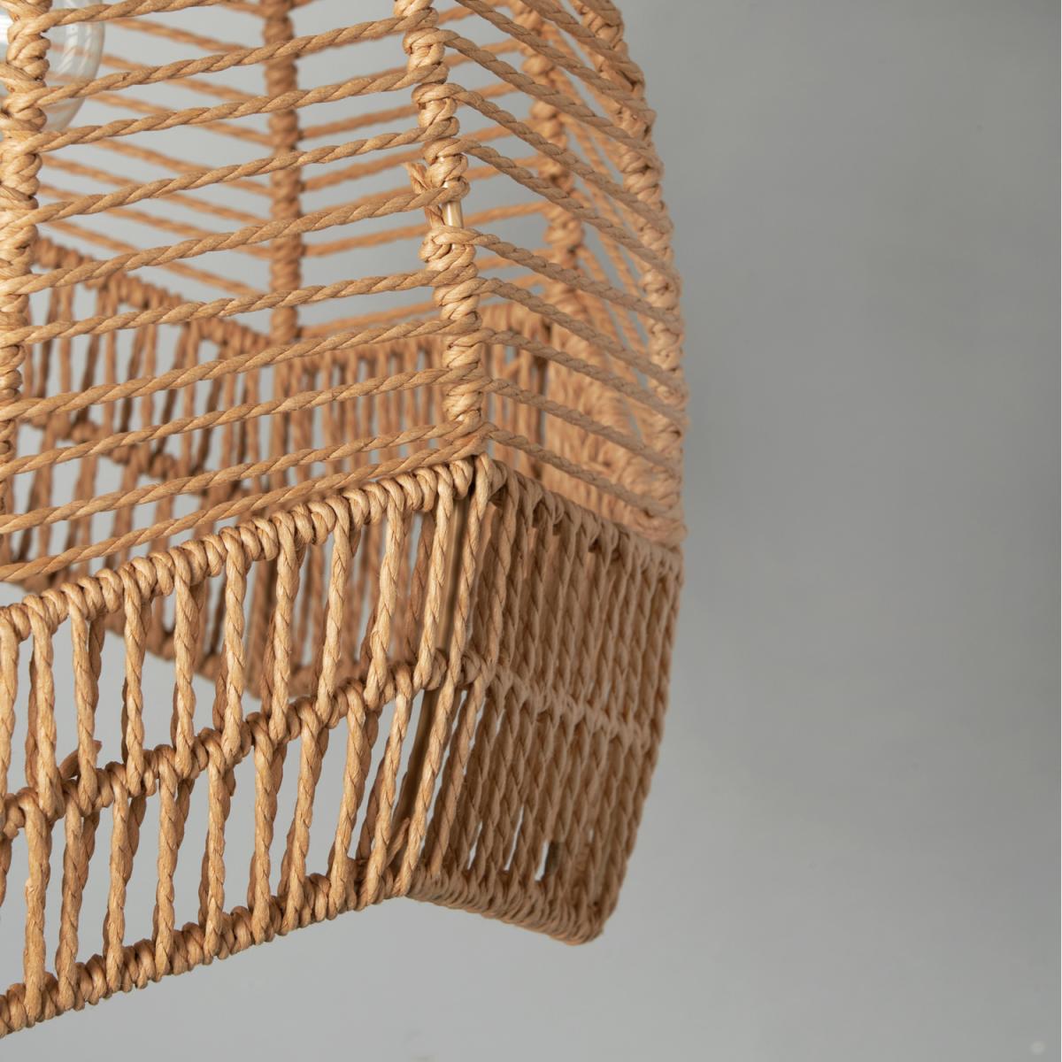 Rattan Natural Easy-Fit Light Shade - Natural – image 3