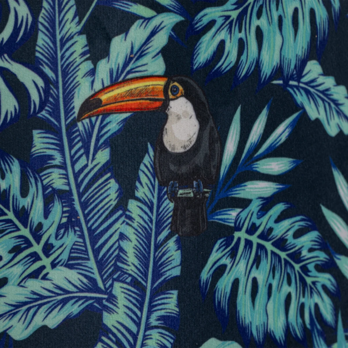 Set Of 2 Toucan Easy Fit Fabric Pendant Shades - Toucan Velvet Digital Print – image 6