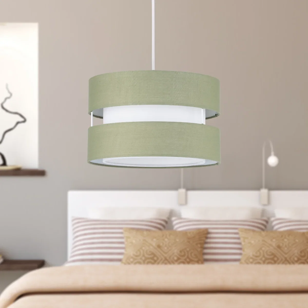 Benni Sage Green 26cm Pendant Shade - Sage Green – image 5