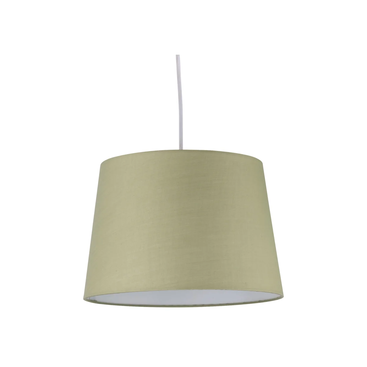 Sage Green Cotton 28cm Taper Cylinder Pendant Or Lamp Shade - Sage Green – image 1
